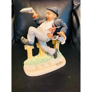 Norman Rockwell Figurines Caught in the Act, Sept 1980